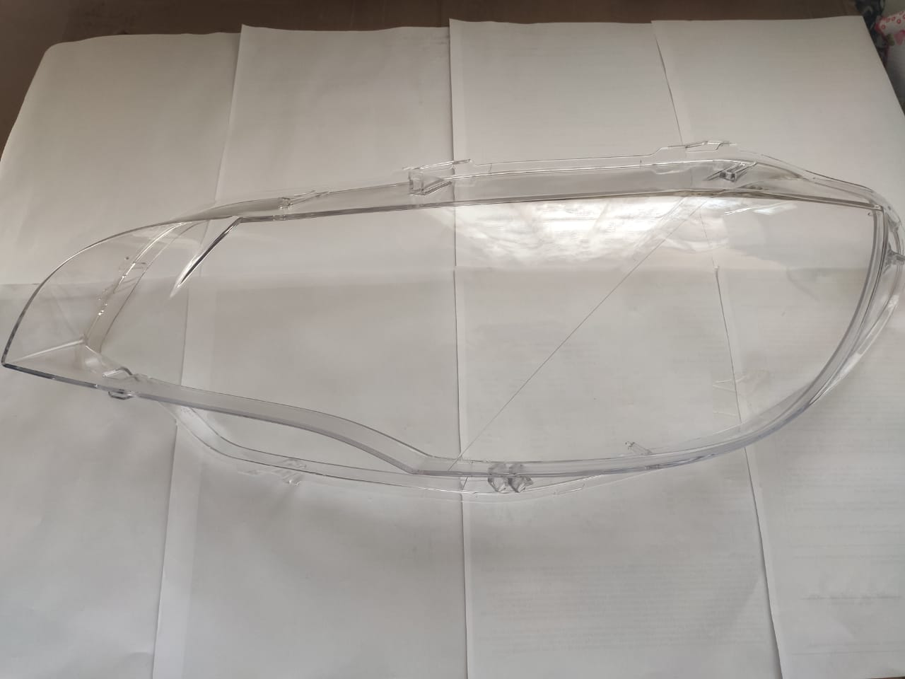 Lente Farol Esquerdo Bm X6 2008 2009 2010 2011 2012 2013 2014 Motorista
