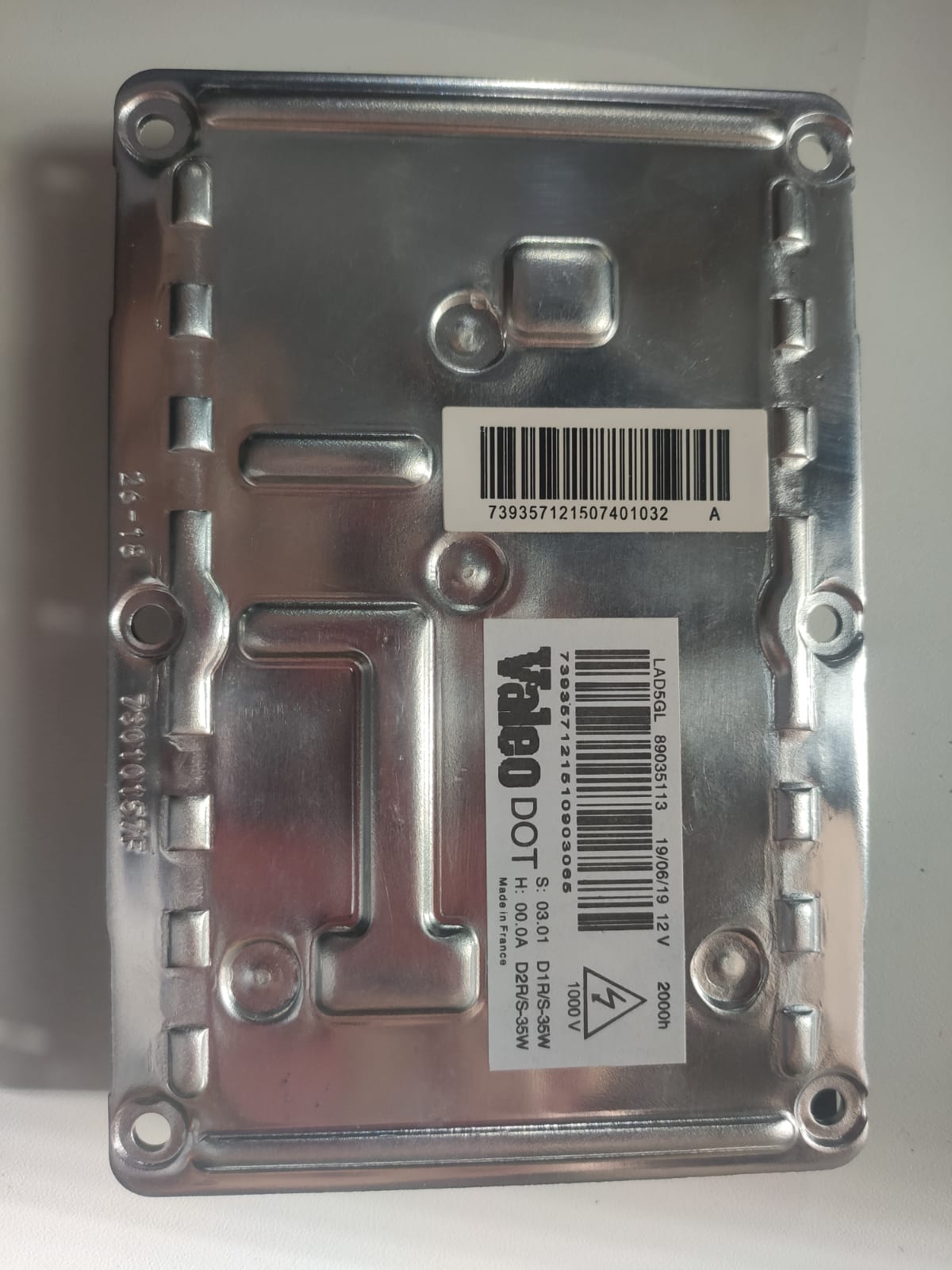 Modulo Reator Xenon D1s Passat Aud A4 128i 135i Passat 2005 2006 2007 2008 3d0907391b 89035113 LAD5GL