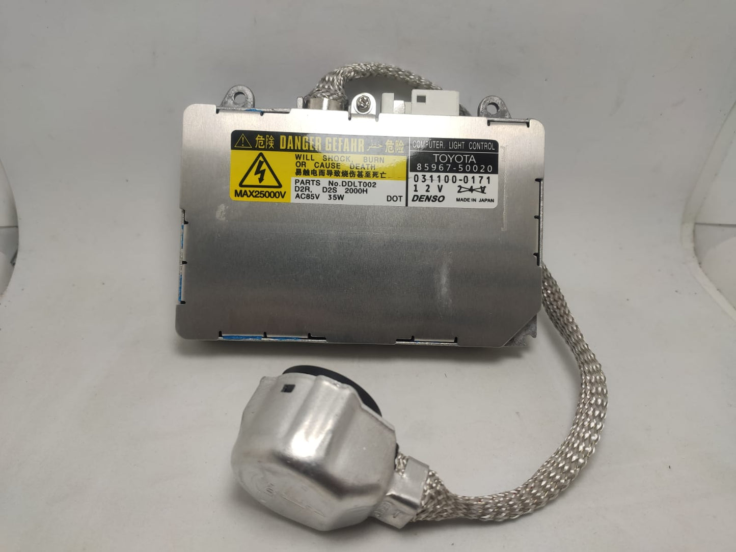 Modulo Reator Farol Xenon Farol Suba Lexu Rx350 Discovery Boxster Cayman D2s 2002 2003 2004 2005 2006 2007 2008 2009