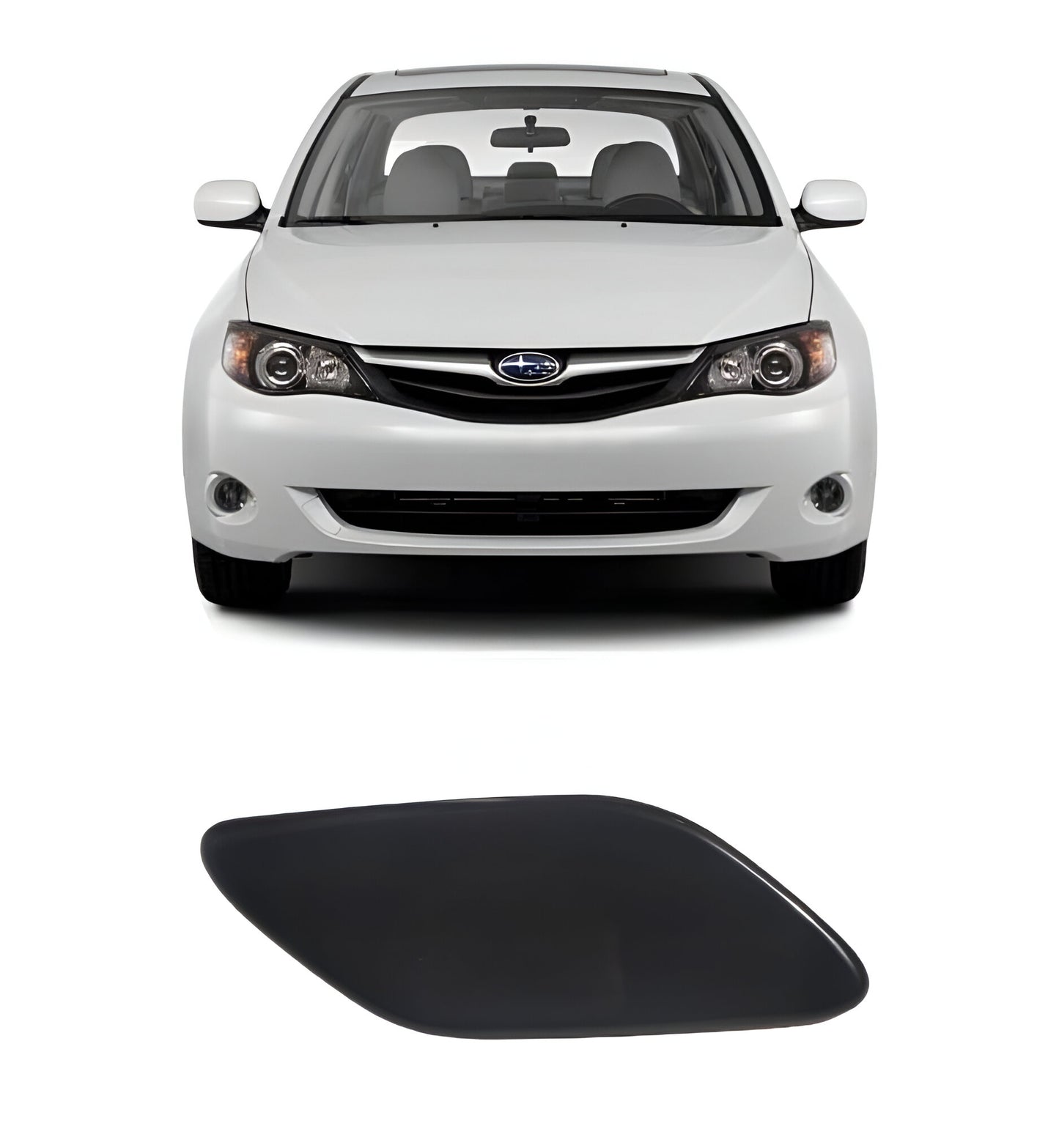 Capa Tampa Parachoque Esguicho Limpador Farol Direito Suba Impreza 2007 2008 2009 2010 2011 86636fg020
