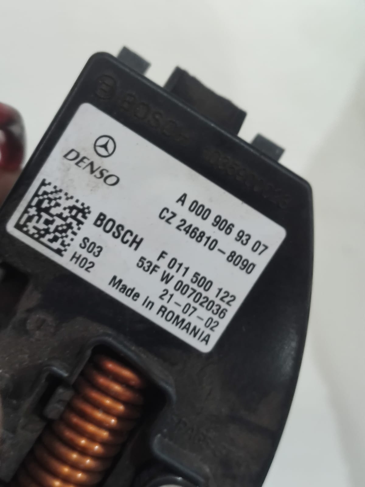 Modulo Caixa Evaporador Sprinter 2020 a0009069307 f011500122