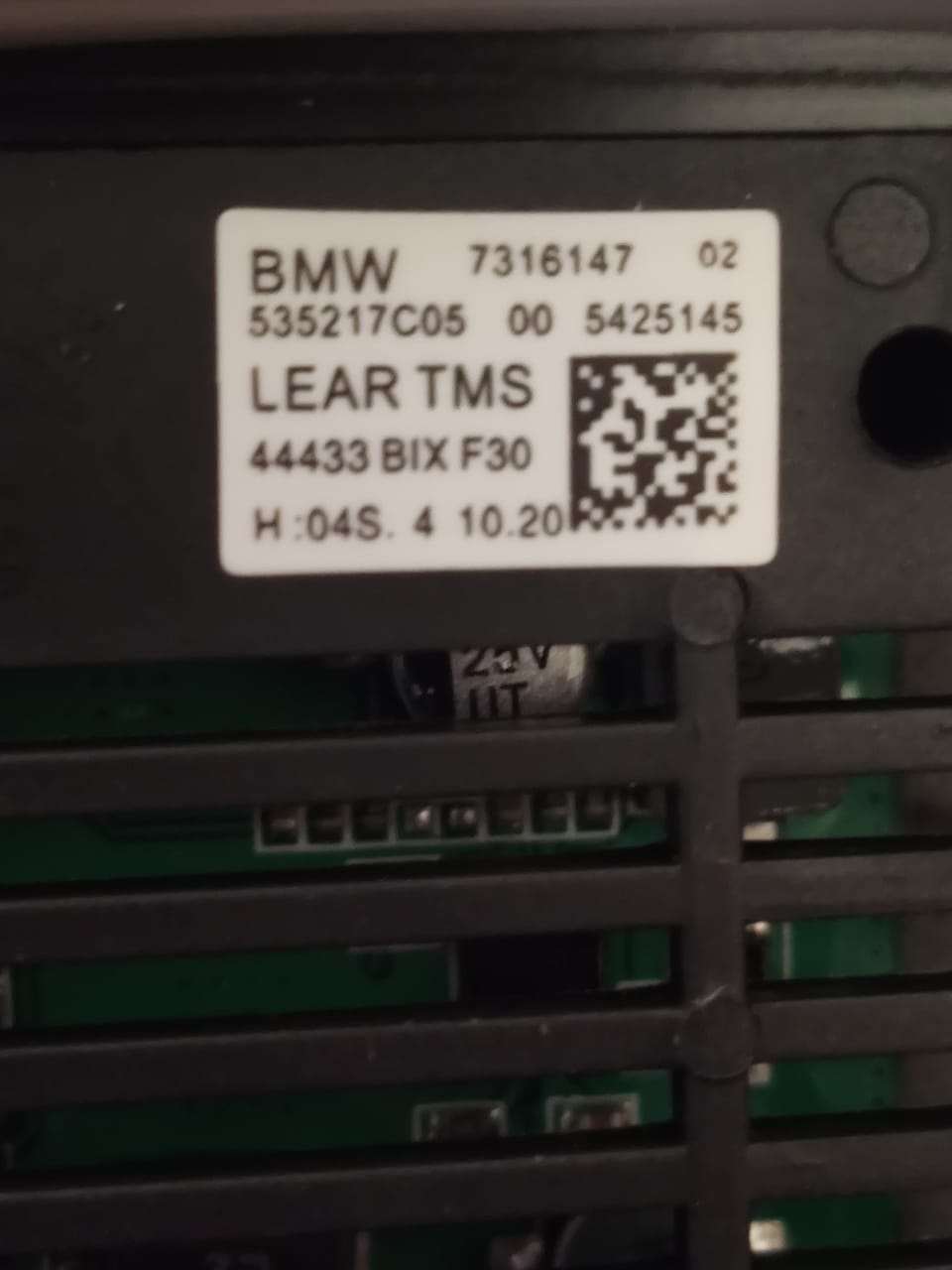 Módulo Reator Lear Tms Controle Farol Led Bm 316i 318i 320i 328i 330i 335i 2012 2013 2014 2015 2016 2017 7316147