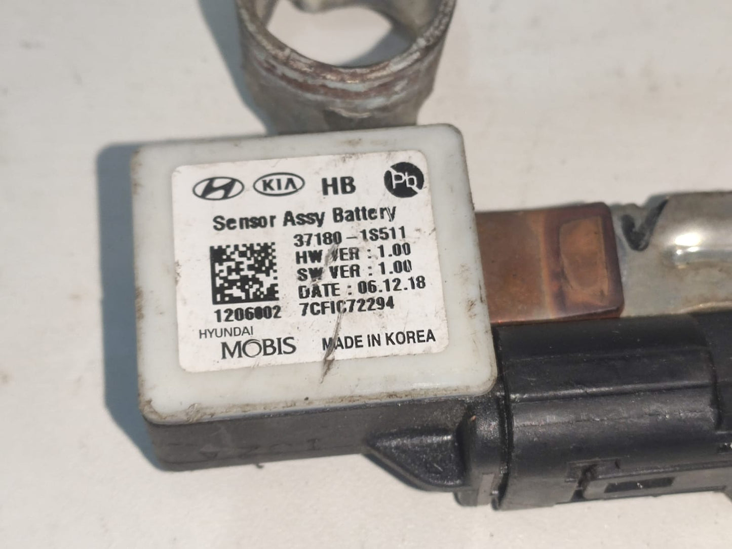 Sensor Negativo bateria Hb20 2015 2016 2017 2018 371801s511