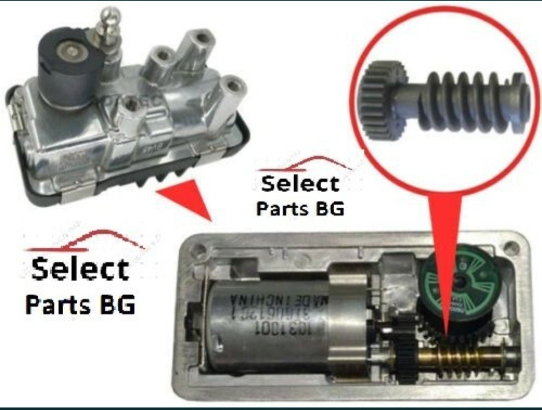 Engrenagem Sem Fim Atuador Motor Turbina Turbo 6NW009660 6NW009543 6NW009228 6NW009550 6NW009483