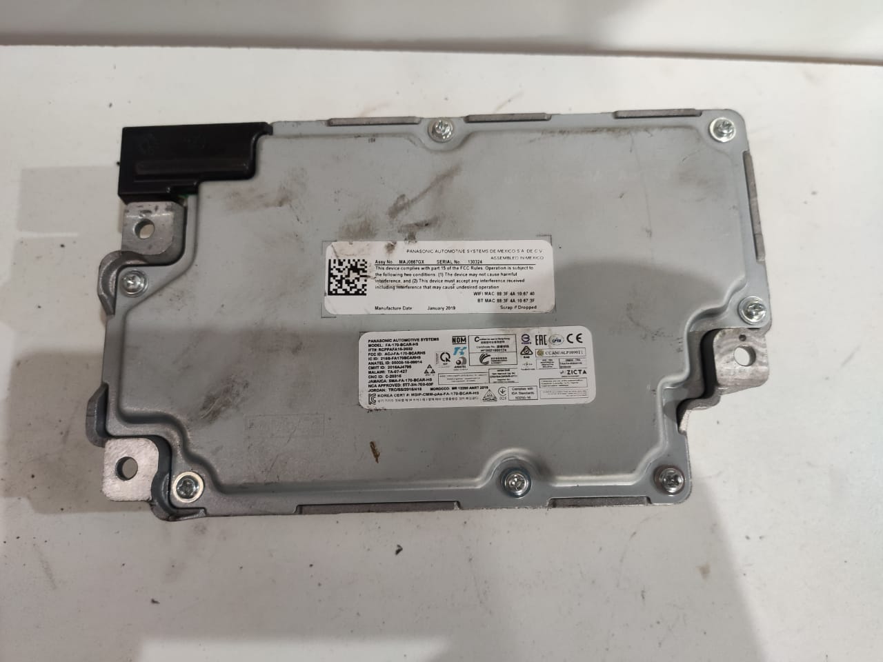 Modulo Navegador Sybc 3 Ford Ka 2019 2020 gr26ajn1t14g371bbc
