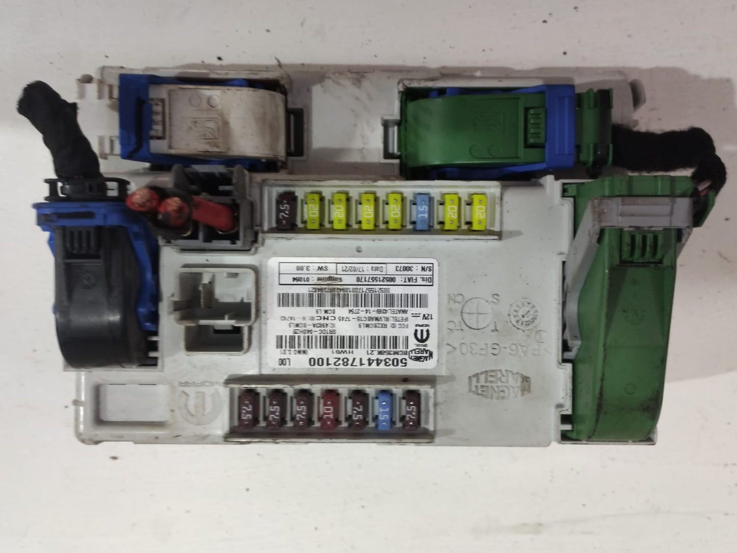 Modulo Bcm Caixa de Fusiveis Argo 503441782100 00521557170