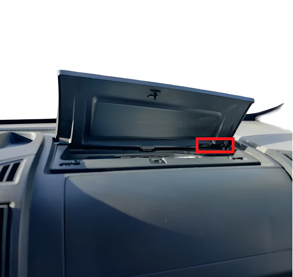 Pino Trava Guia Dobradiça Porta Objetos luvas Superior Ducato Boxer Jumper 2018 2019 2020 2021 2022 2023 2024
