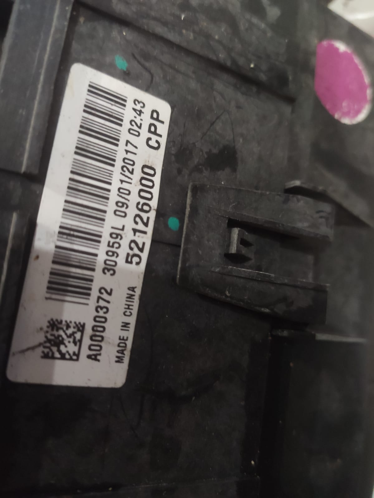 Módulo Caixa Fusíveis gm Onix Prisma 2016 2018 2019 52126000