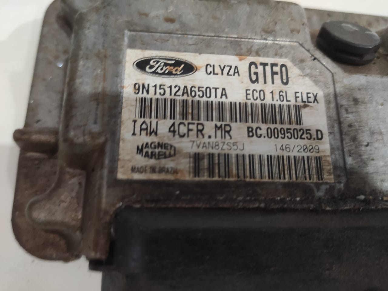 Modulo injeção For Ecosport 1.6 2008 2009 2010 9n1512a650ta