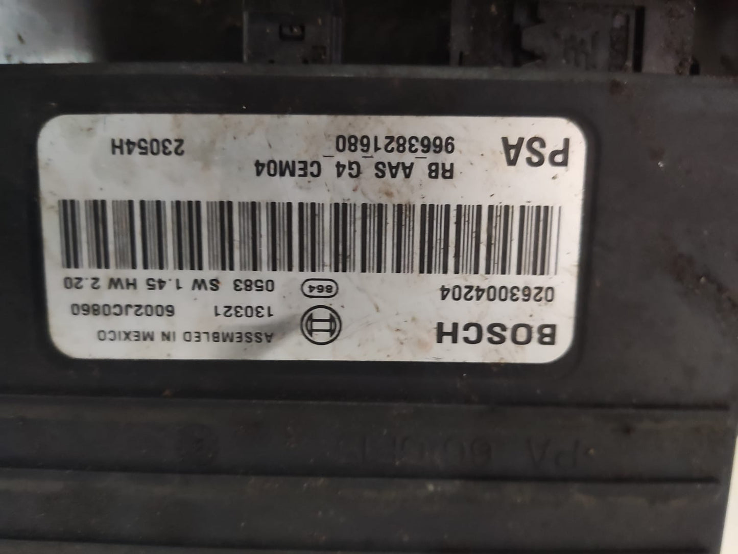 Modulo Sensor Estacionamento Citro C4 C5 Picasso 9663821680