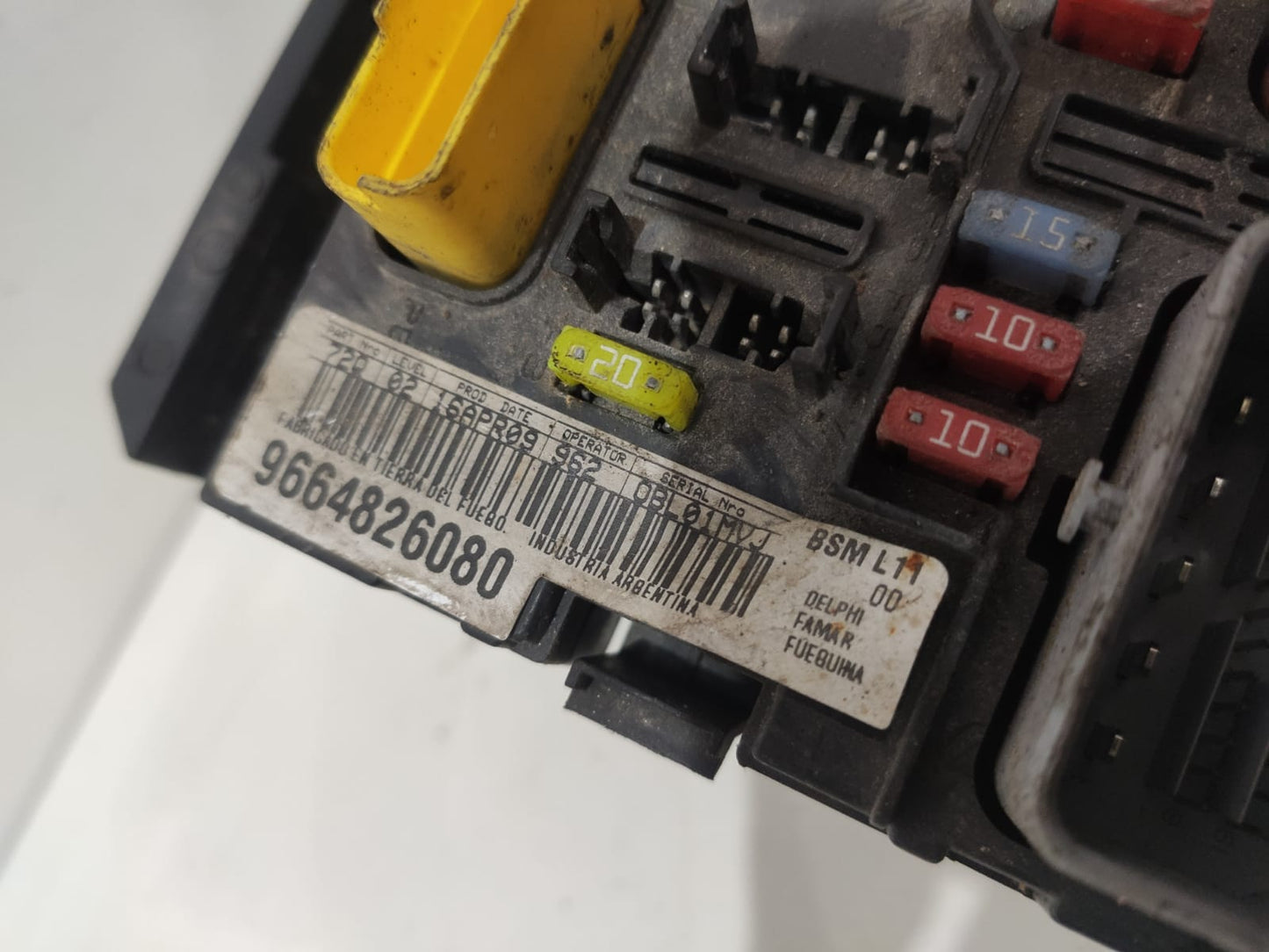 Modulo Bsm Caixa de Fusiveis Citro C4 Pallas 307 9664826080