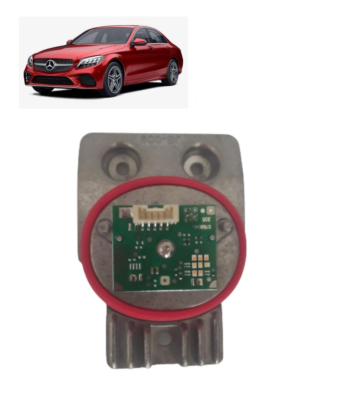 Modulo Reator Farol Led Drl Direito Farol C180 C200 C250 C300 C350 2019 2020 A2059068104 50j36205 7e41302 Passageiro