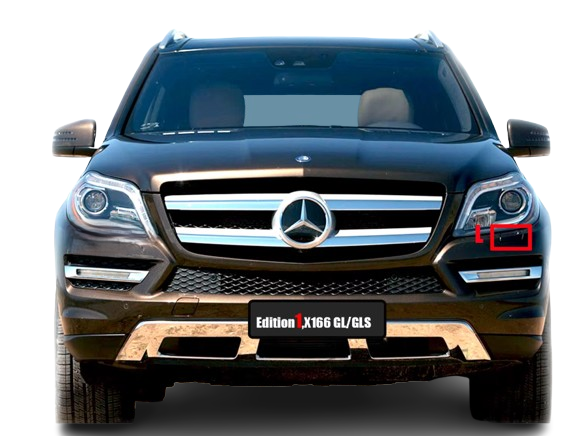 Tampa Esguicho Limpador Farol Esquerdo Merced Gl350 Gl450 Gl500 Gl550 Gl63 2012 2013 2014 2015 2016 A1668600008 Motorist