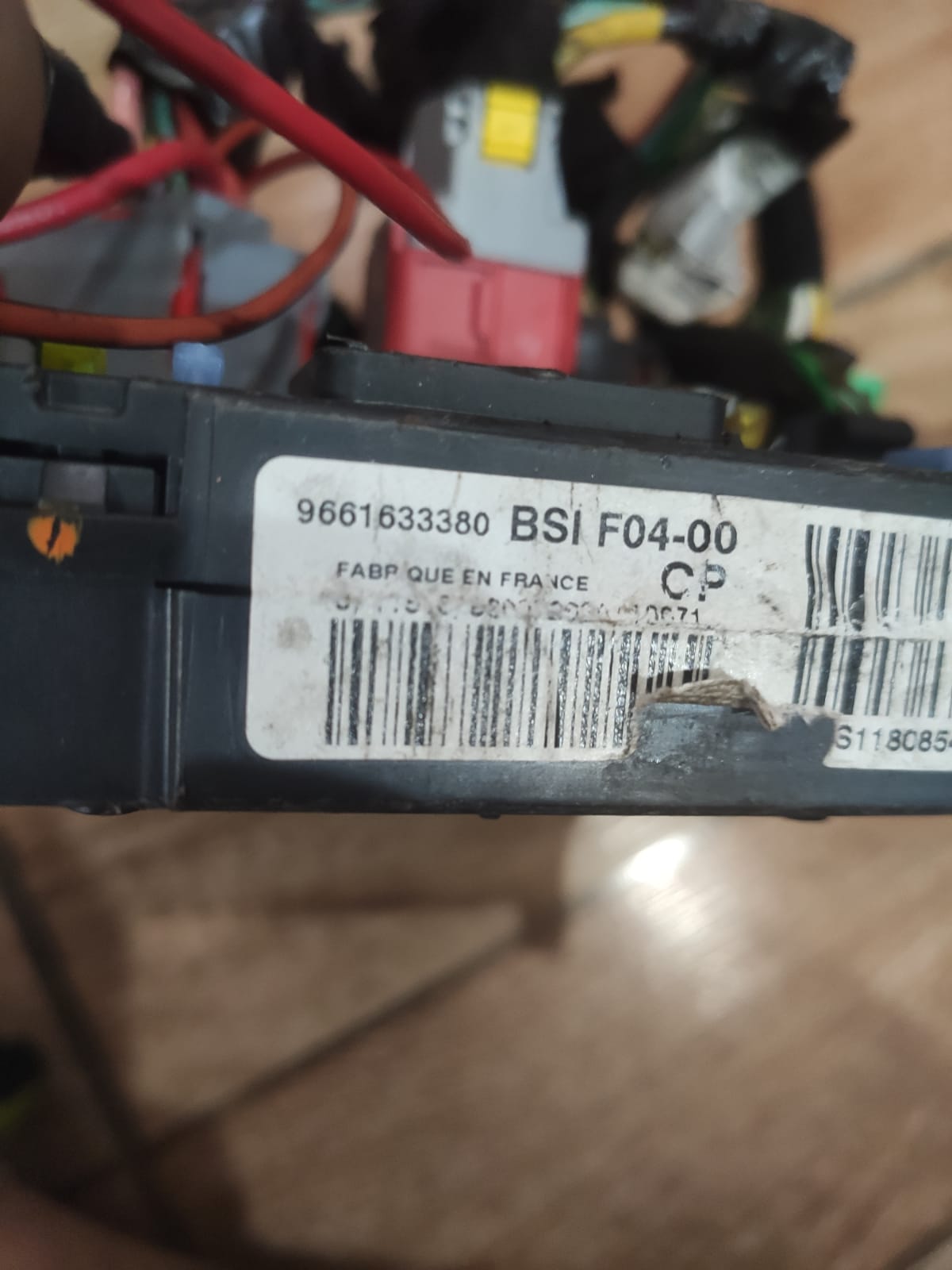 Modulo Bsi Citro Peuge C3 Xsara 1.6 966163380 S118085400b