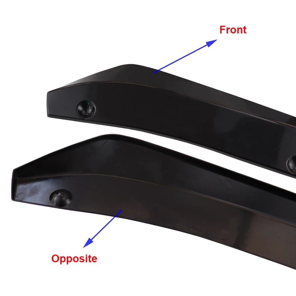 Spoiler Difusor Para-Choque Dianteiro Traseiro Universal Civic City Gol Fiesta Focus Onix Prisma Golf Jetta Ka