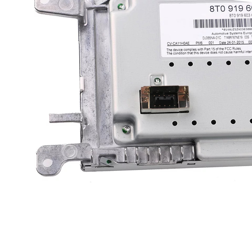 Tela Display Central Multimídia Aud A4 S4 A5 Q5 Rs4 Rs5 Origin 8T0919603E 8T0919603G 8T0919603F 2011 2012 2013 2014