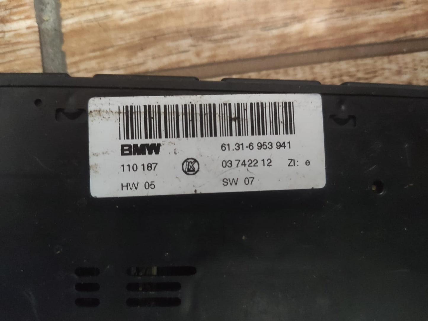 Modulo Interruptor Botao Banco Bm X5 61316953941 6953941