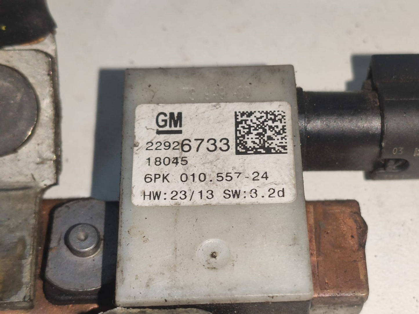 Sensor Negativo bateria Tracker 22926733 1.4 17-19 22926733