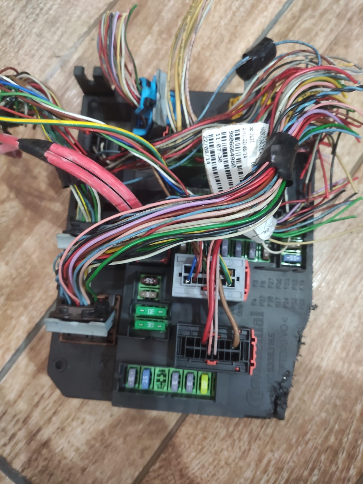 Modulo Bsi Caixa de Fusiveis C4 Lounge Ds4 Ds5 9665547480