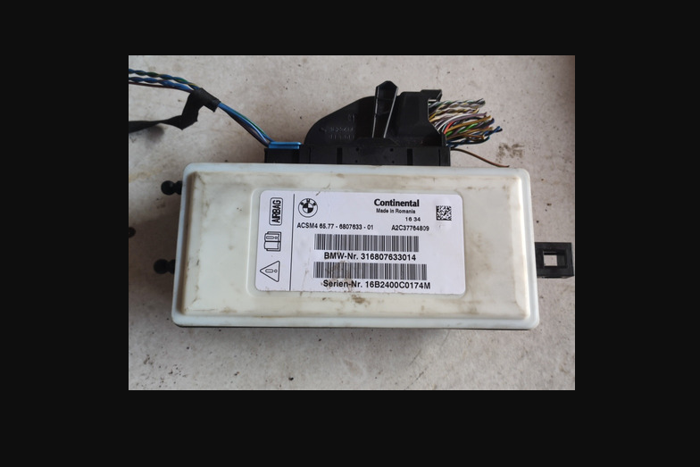 Módulo Do Airbag Bm 6577680763301 Acsm4 A2c37764809 Origina