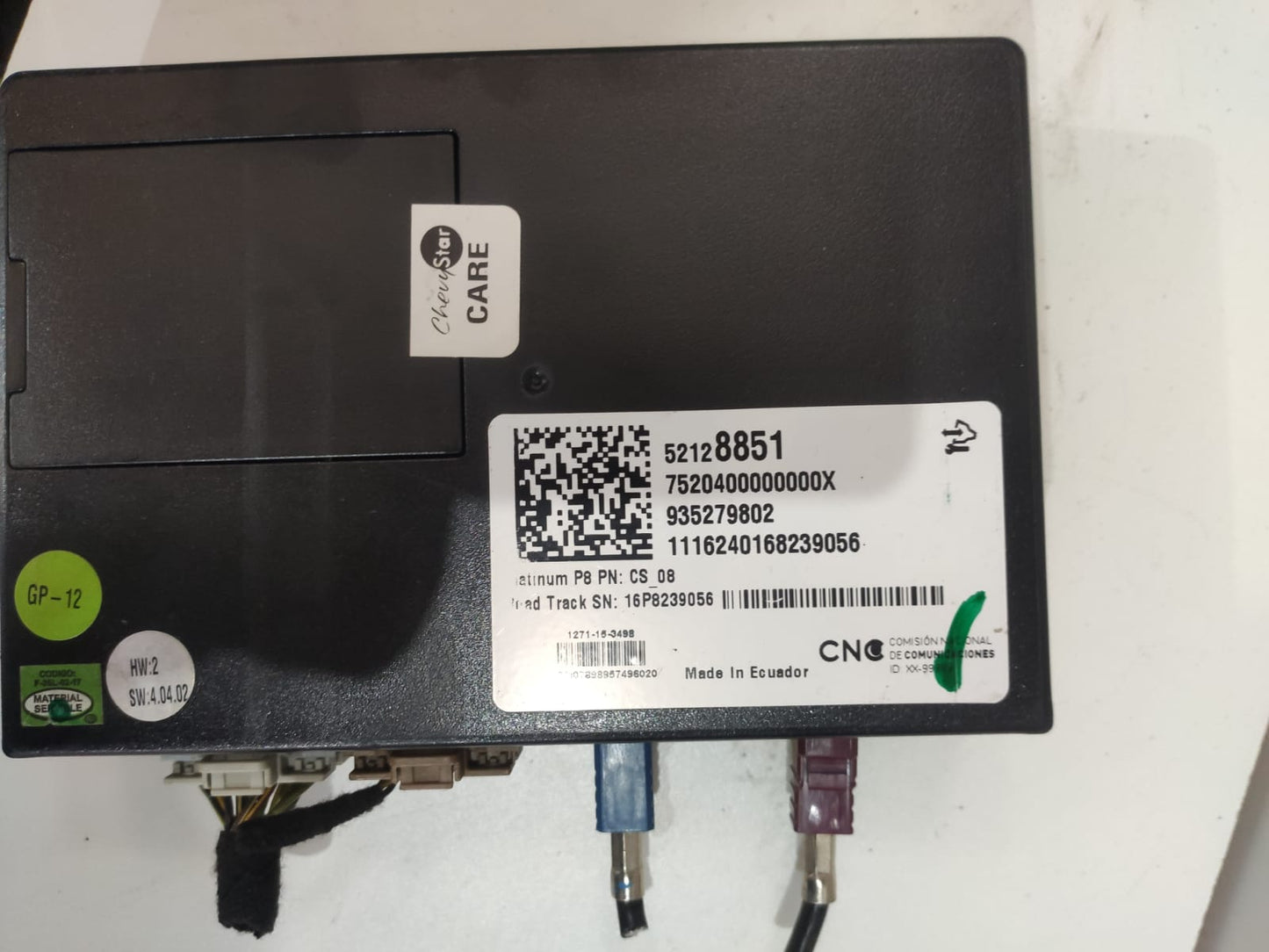 Modulo Interface Onix Prisma Spin 2013 2015 2019 52128851