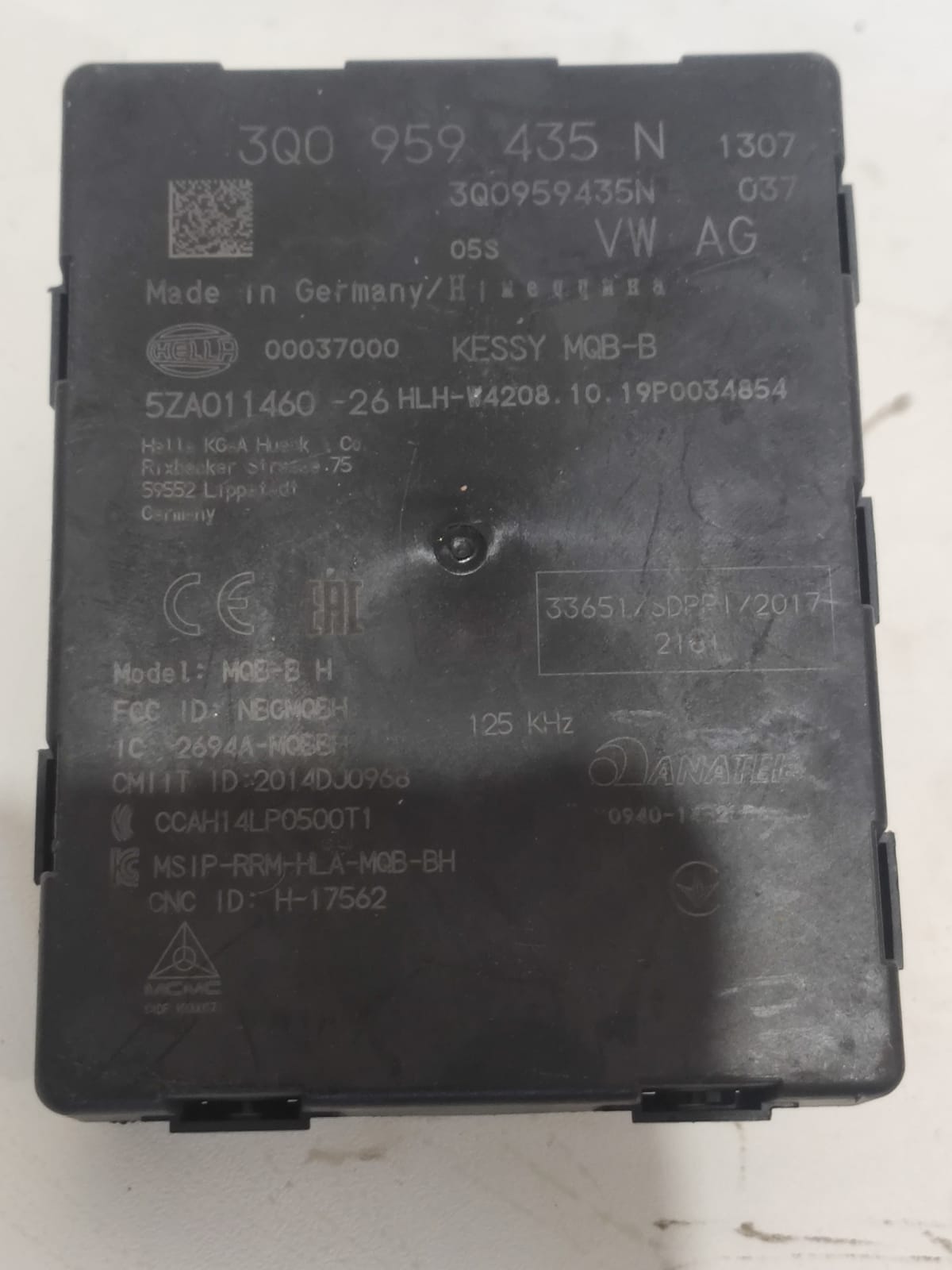 Modulo Keyless Chave Tiguan Polo T-Cross Golf 3q0959435n