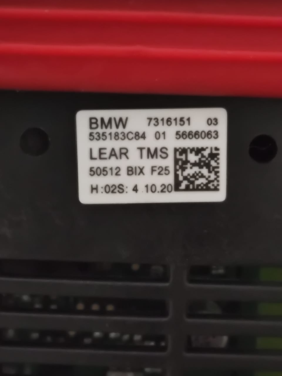 Módulo Reator Led Farol Lear Tms Bm X3 2014 2015 2016 2017 7316151