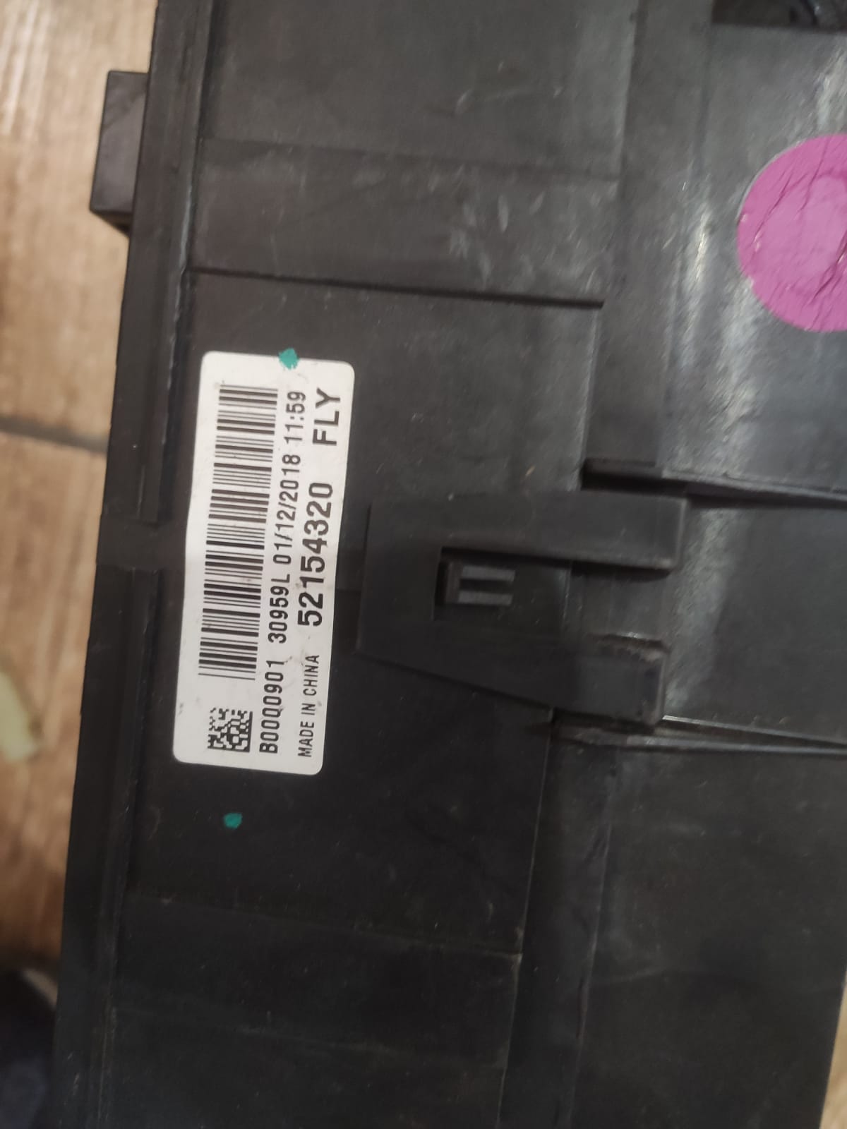 Caixa de Fusiveis Rele Motor Onix Prisma 2013 2018 52154320