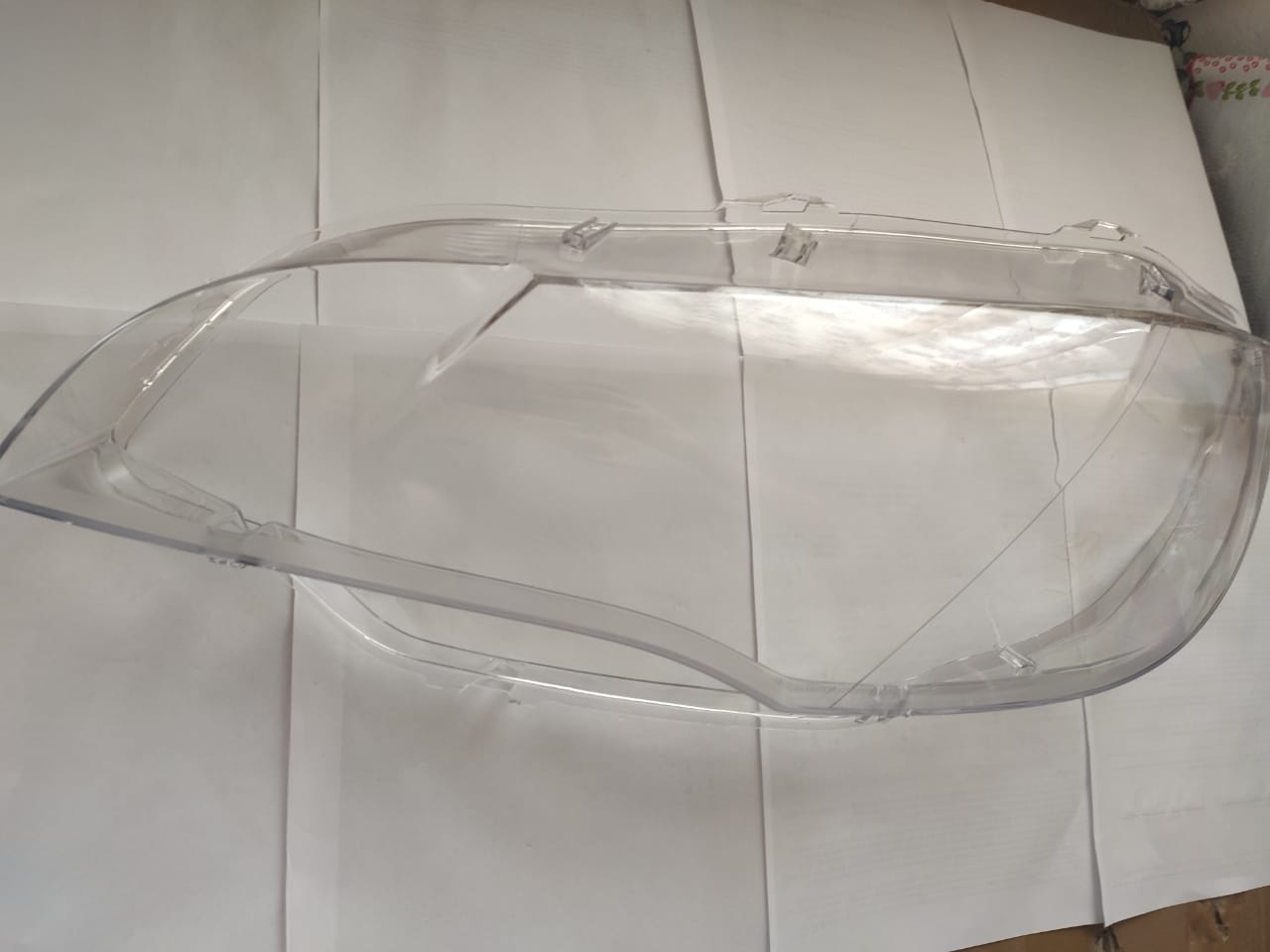 Lente Farol Esquerdo Bm X6 2008 2009 2010 2011 2012 2013 2014 Motorista