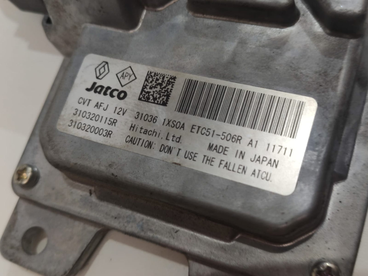 Modulo do Cambio Renau Fluence 310320115r 310320003r 310361xs0a Chicote Conector