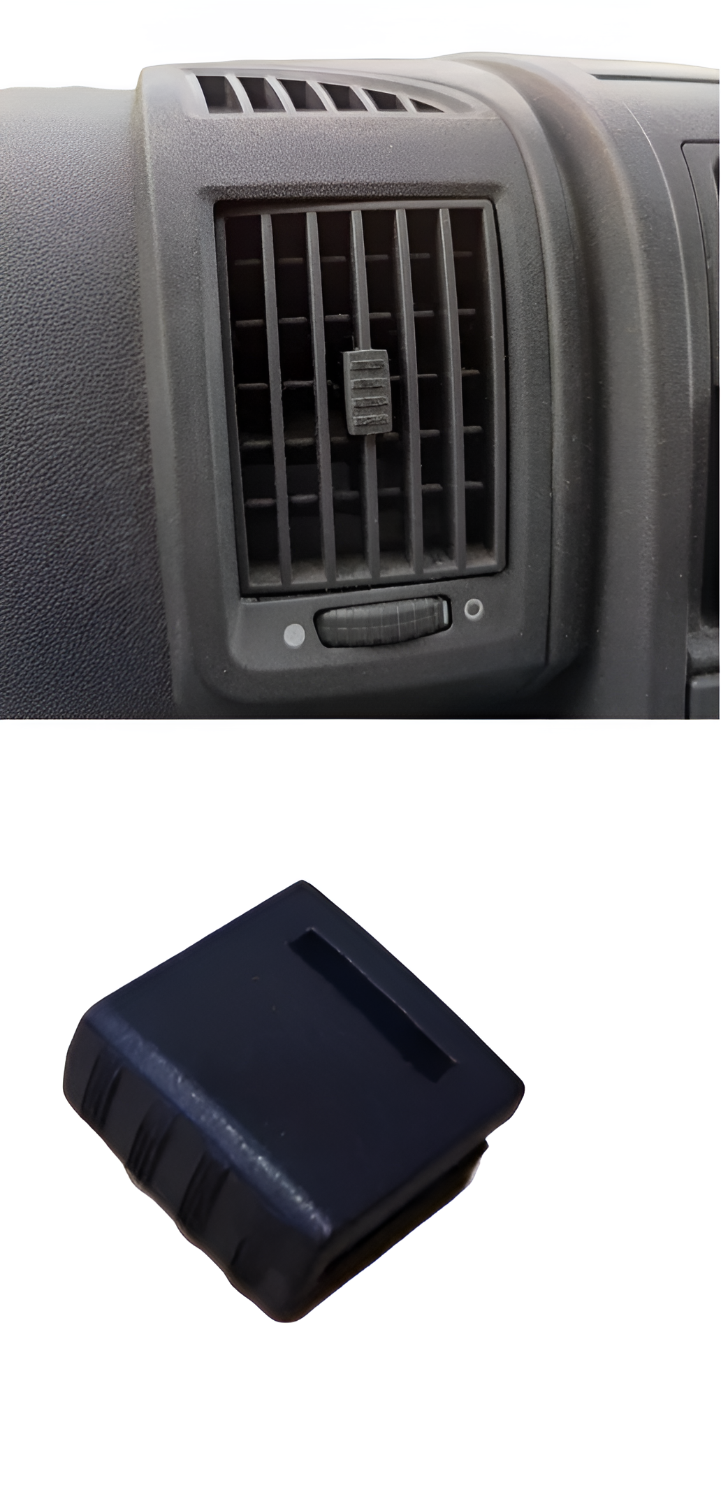Botão Direcional Difusor de Ar Ducato Jumper Boxer 2018 2019 2020 2021 Ajuste