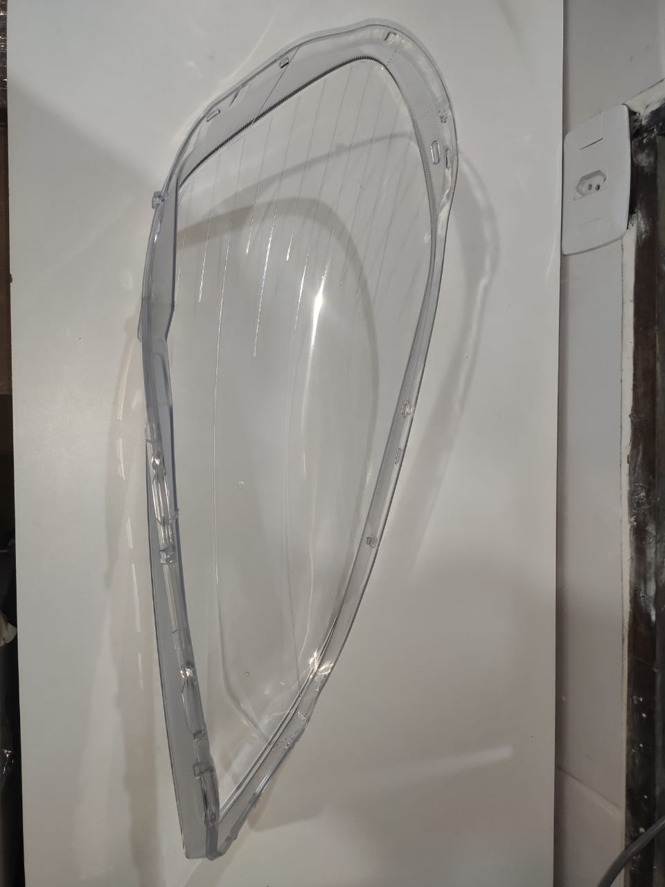 Lente Farol Esquerda Volvo Xc60 2008 2009 2010 2011 2012 2013 Motorista