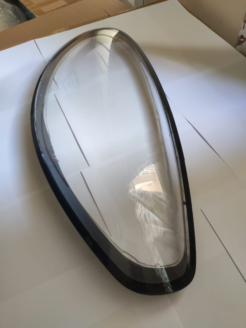 Lente Farol Direito Porsche Panamera 2015 2016 2017 2018 Passageiro