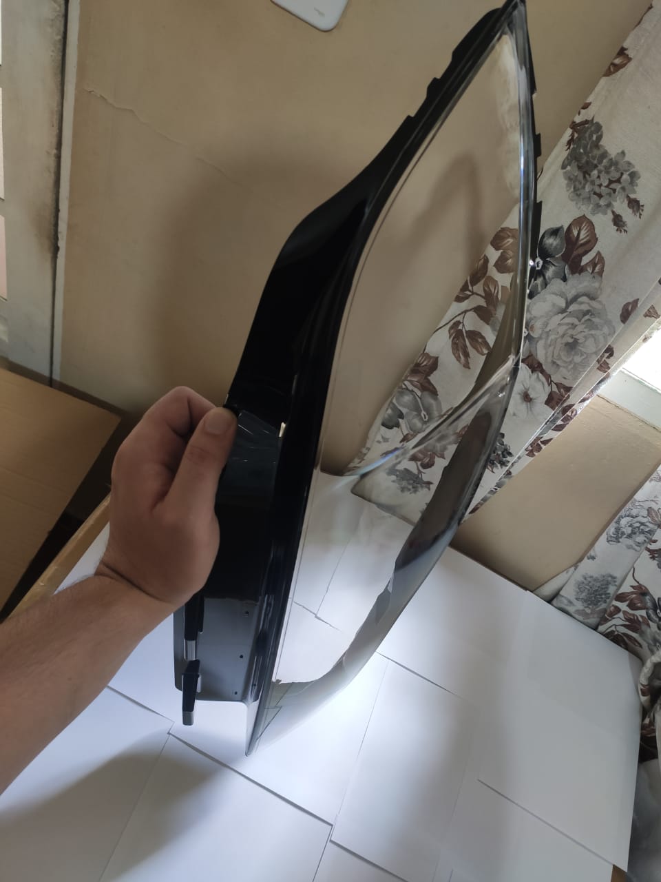 Lente Farol Direito Jaguar Xf 2015 2016 2017 2018 2019 Passageiro