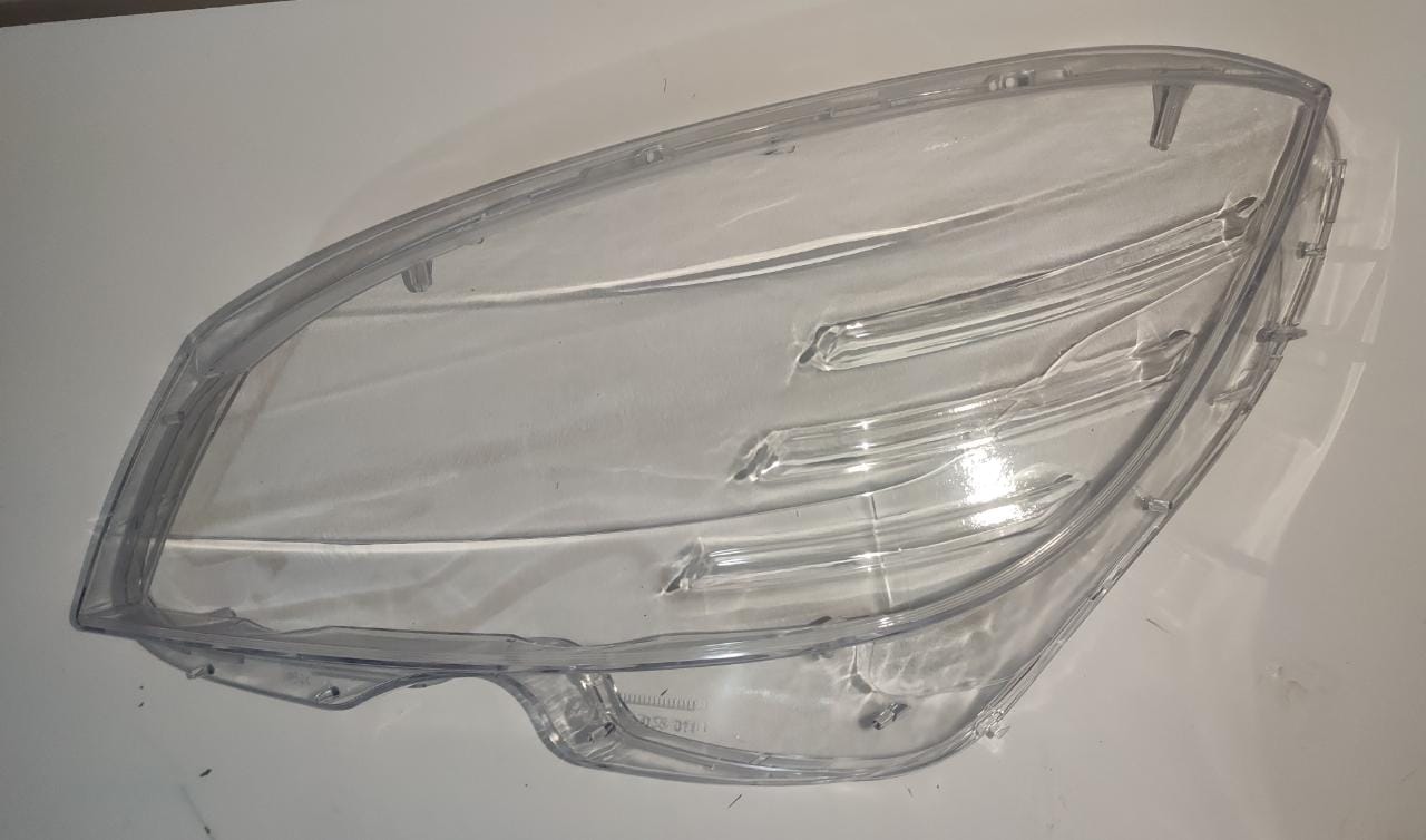 Lente do Farol Dianteiro Esquerdo Mercedes C180 C200 W204 2007 2008 2009 2010 2011 Motorista