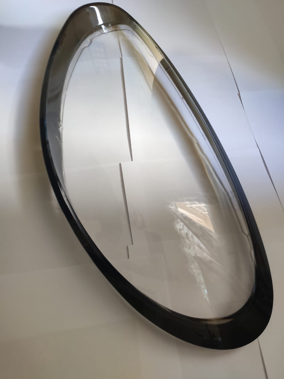 Lente Farol Esquerda Porsche Panamera 2015 2016 2017 2018 Motorista