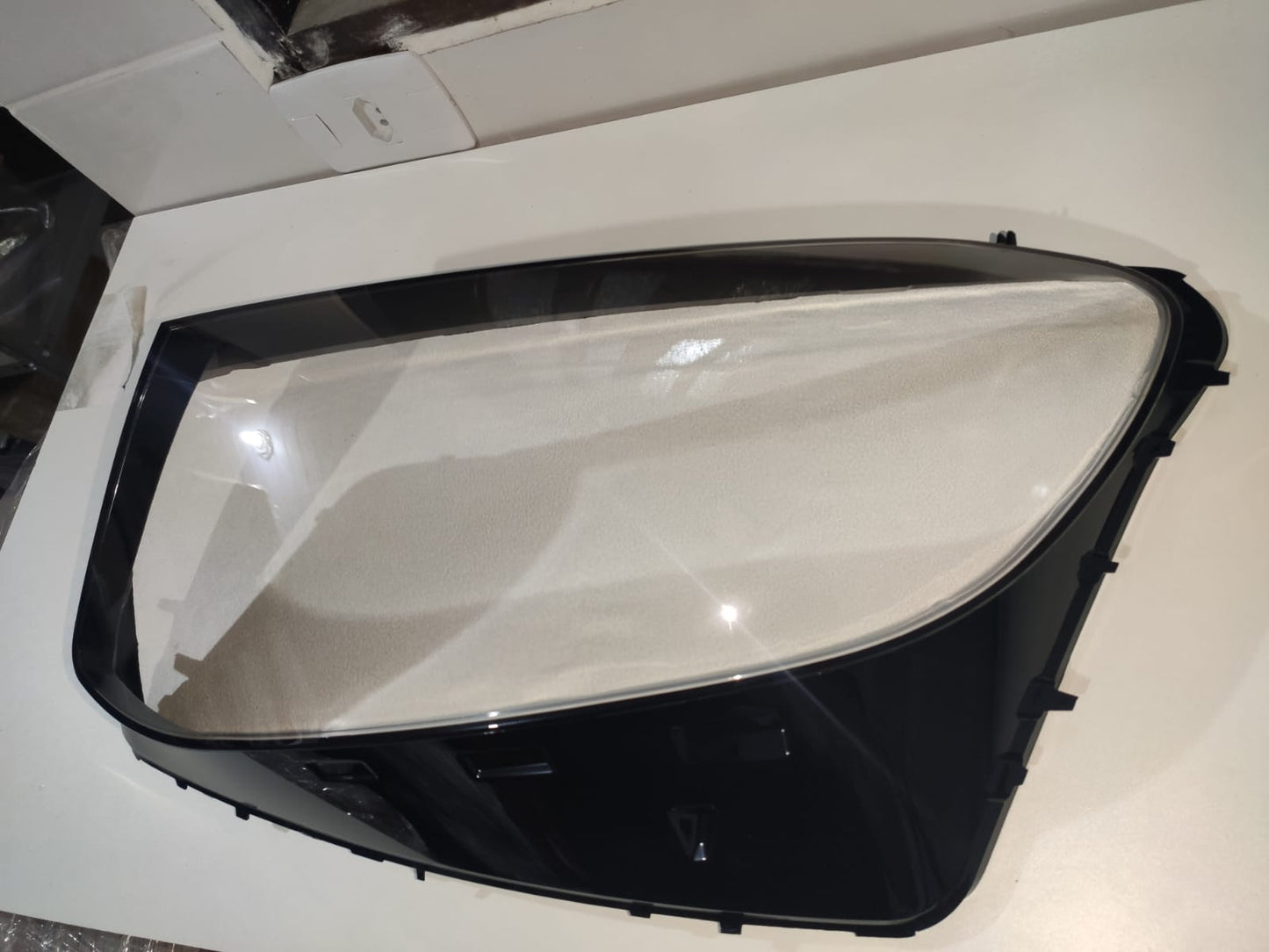 Lente Farol Esquerda Mercedes Glc200 Glc250 Glc300 Glc43 Glc350 2016 2017 2018 Motorista