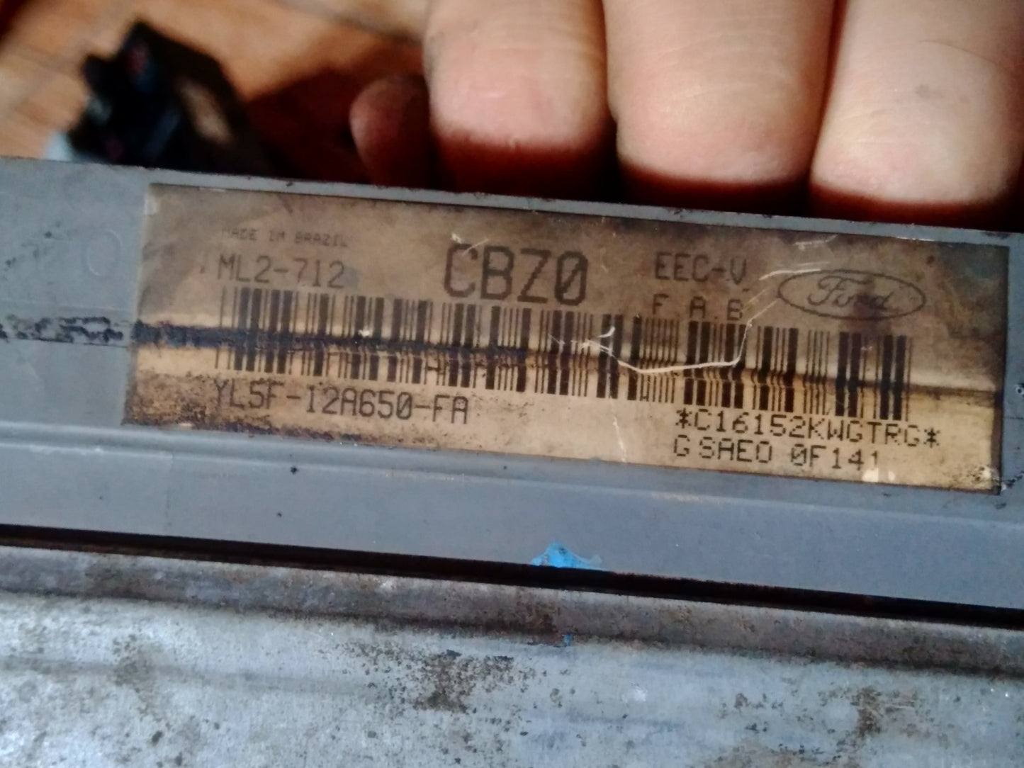 Modulo De Injeção For Ranger 2.5 2001 yl5f12a650fa cbz0 Orig