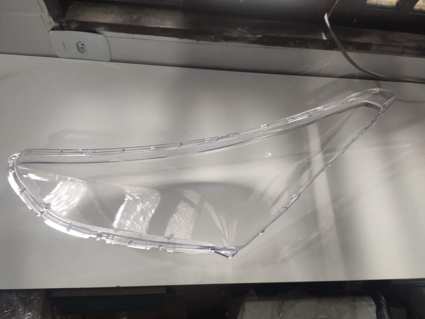 Lente Farol Esquerdo Santa Fé 2013 2014 2015 2016 Motorista
