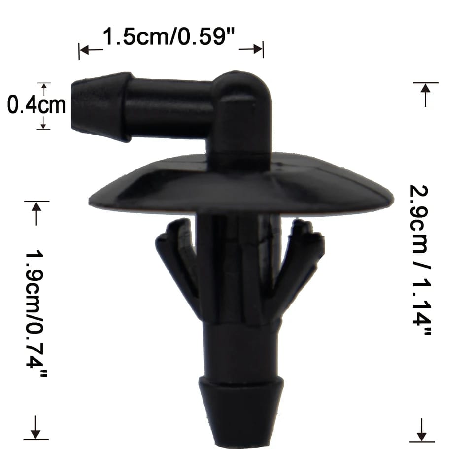 Esguicho Brucutu Limpador de Agua Parabrisa Mercedes Sprinter MB180 A6318690024 6318690024