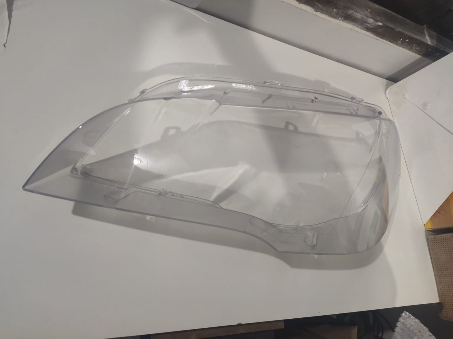Lente Farol Esquerda Bmw X5 E70 2008 2009 2010 2011 2012 Motorista