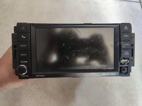 Radio Multimídia Original Jee Compass Wrangler P05091167ad