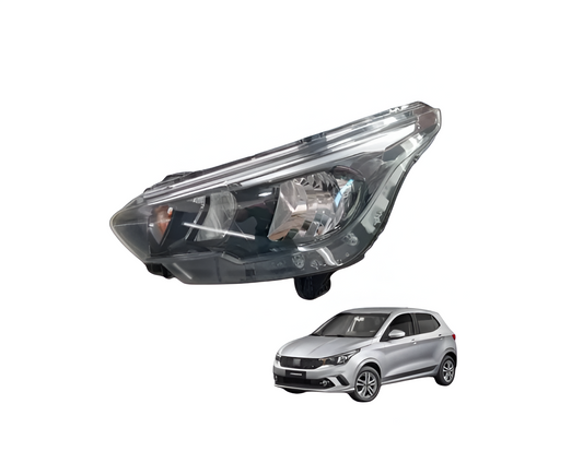 Farol Dianteiro Fia Argo Cronos Esquerdo 2017 2018 2019 2020 2021 2022 2023 49490748