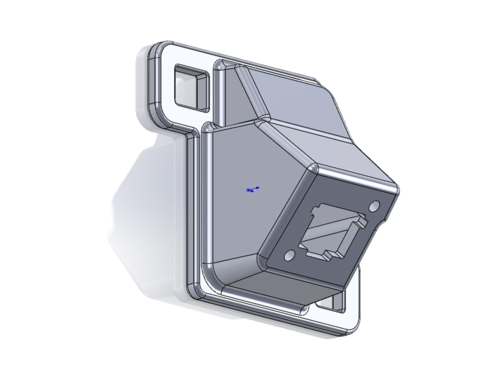 Tampa Capa Suporte Camera de Re Trasera Rav4 2016 2018 Modul