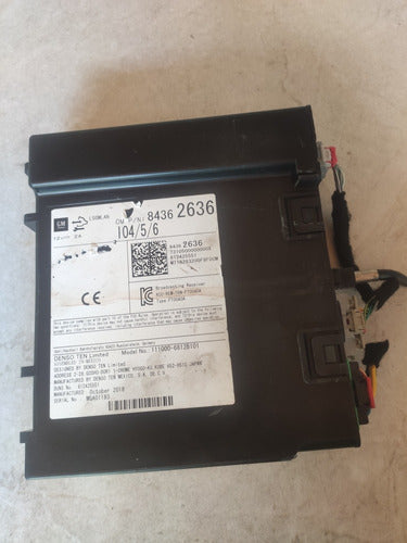 Modulo Radio Multimidia Original Cruze Equinox 2019 84362636