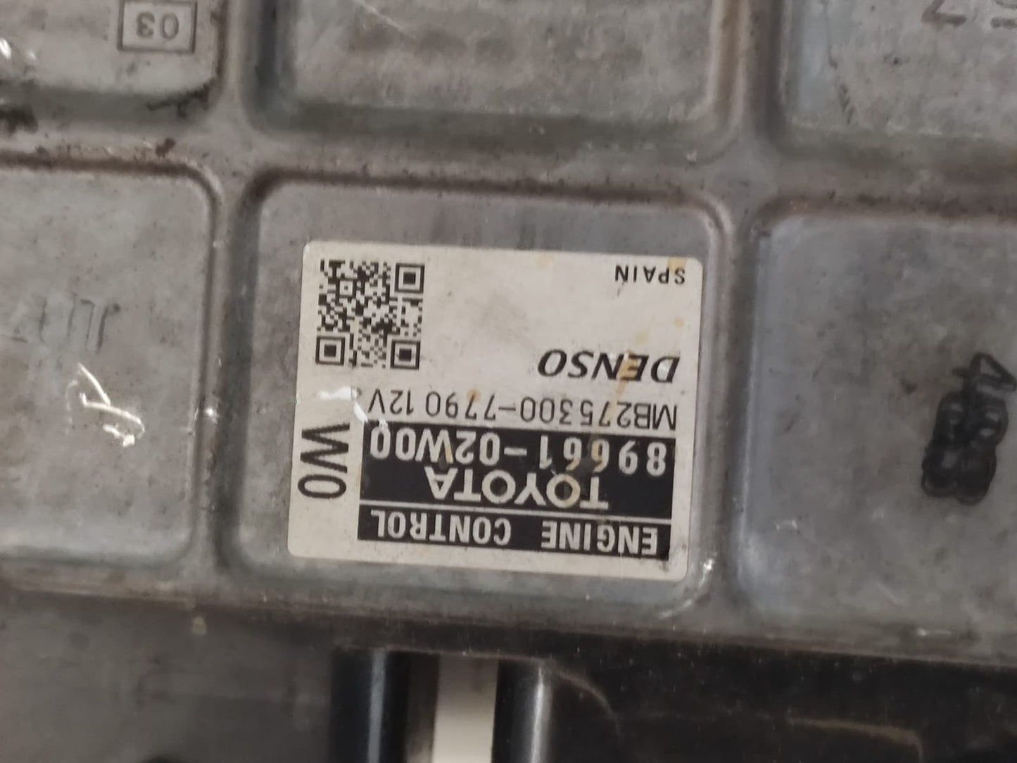 Modulo de Injeção Corolla 2010 2011 8966102w00 Mb2753007790