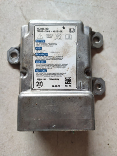 Módulo Do Airbag Hon 779603m0k910m1 C2pk95b5w Original