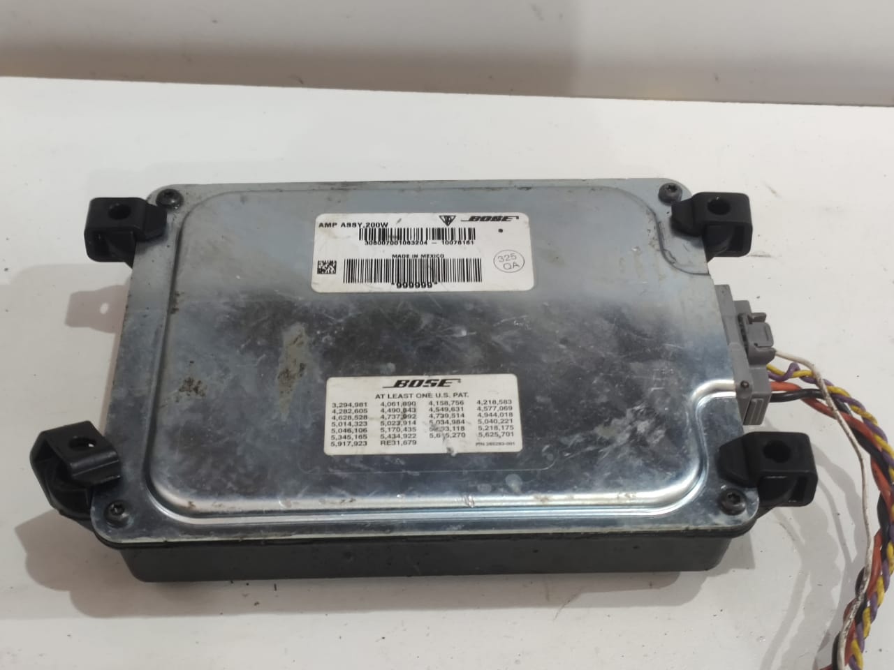 Modulo Amplificador Som Porsc Panamera 970 Booster 200w AMP