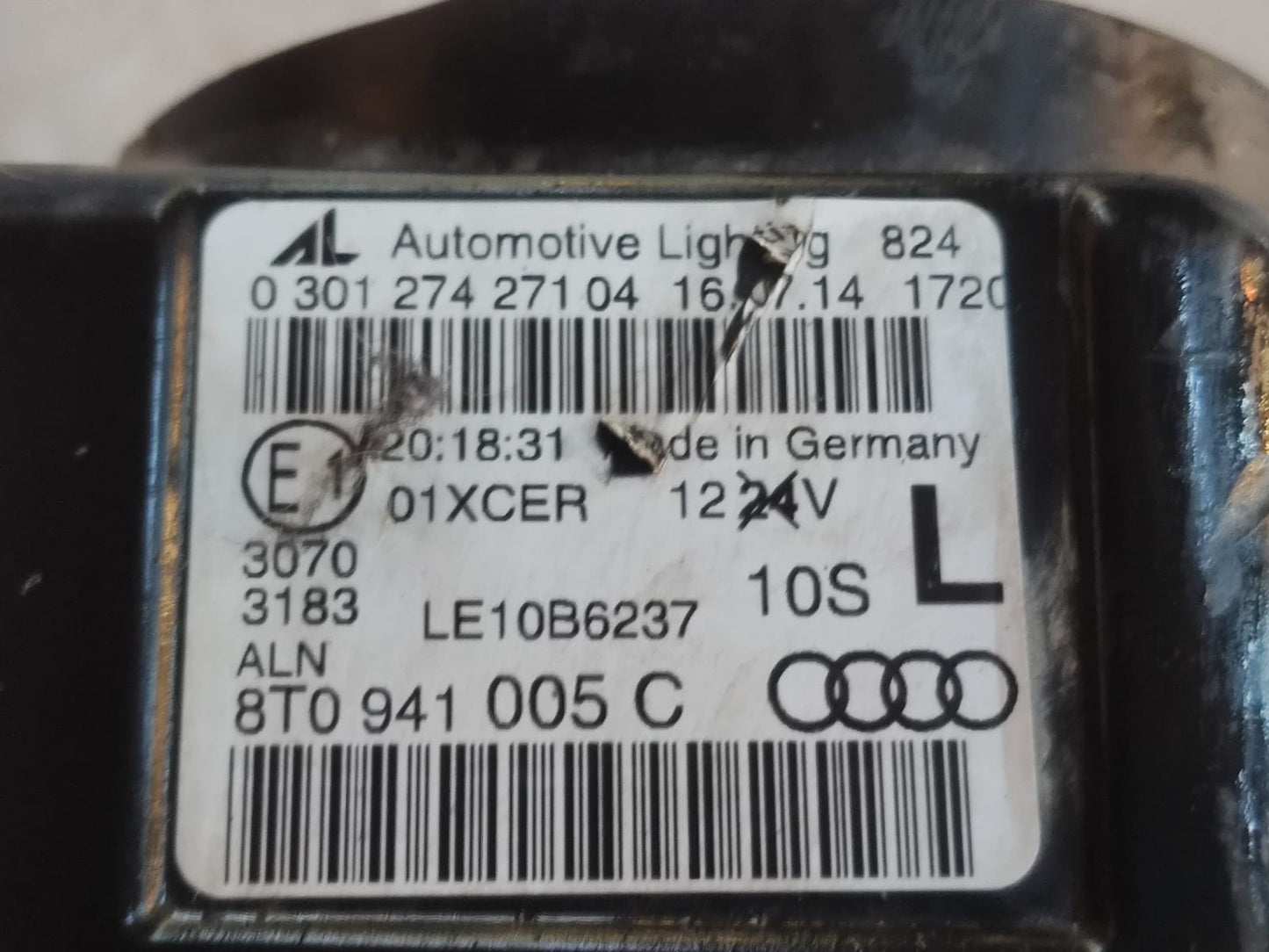 Farol Dianteiro Esquerdo Aud A5 2012 2013 2014 2015 8T0941005C