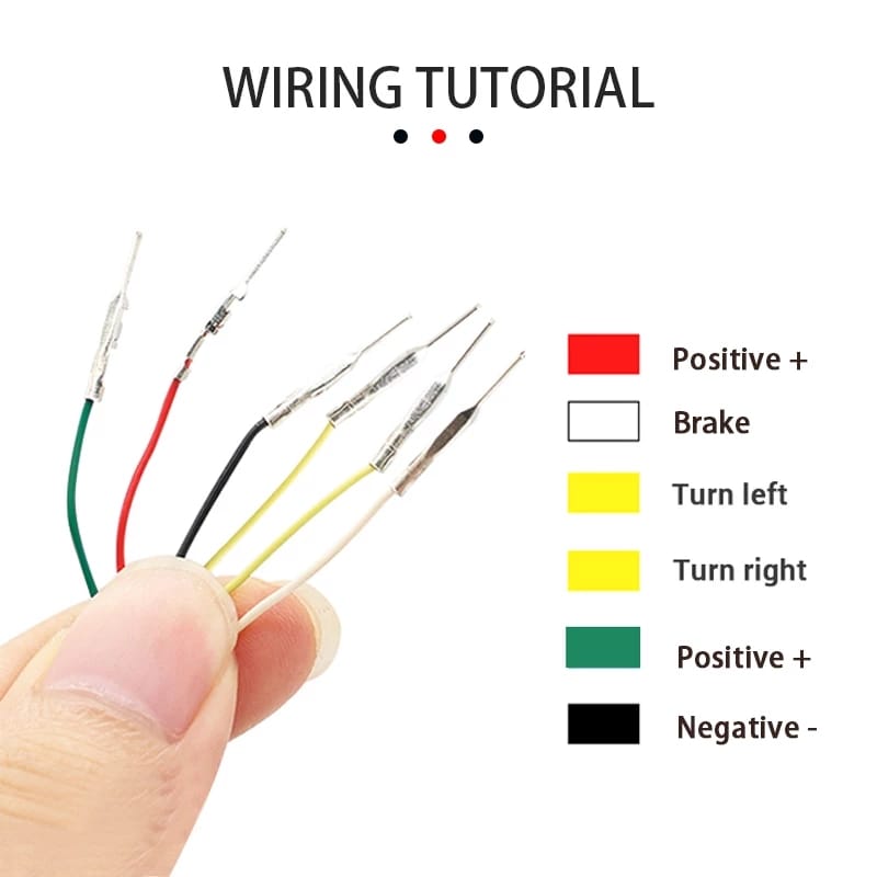 Spoiler Aerofolio Traseiro de Led Vermelho Universal 110cm